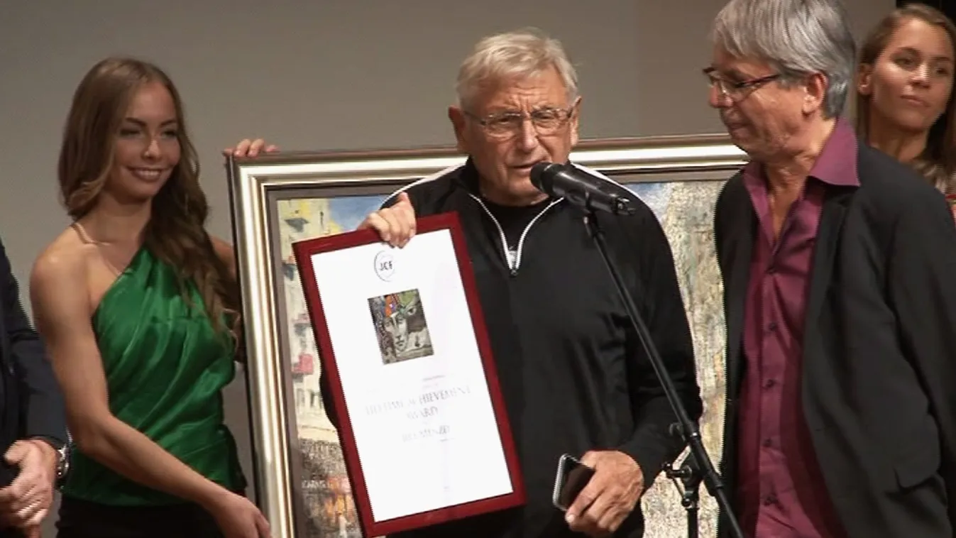 Életműdíjat kapott Jirí Menzel Miskolcon