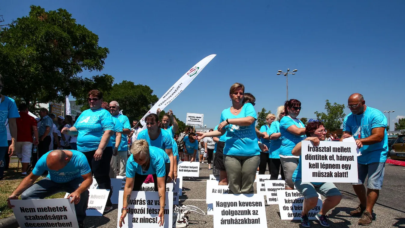 Napokig is elhúzódhat a Tesco-sztrájk