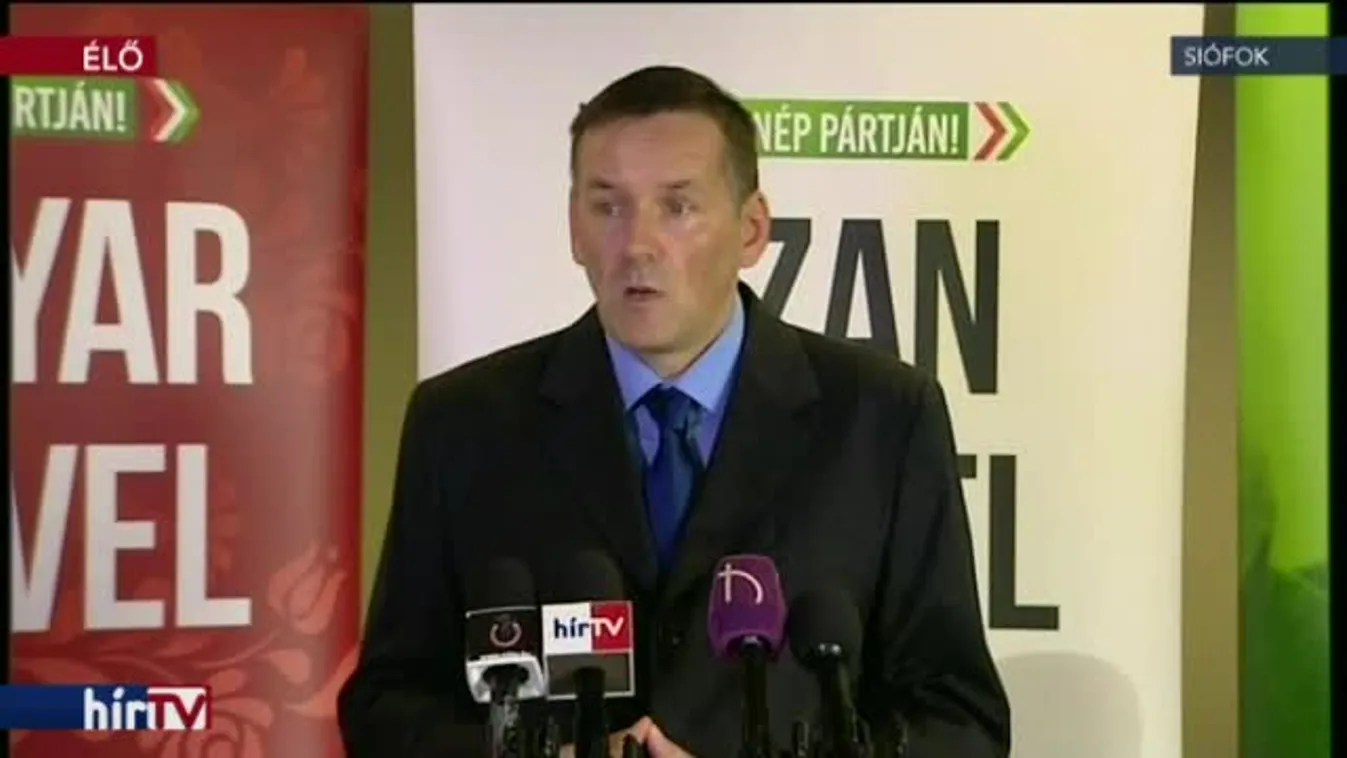 Volner János a Jobbik kihelyezett frakcióüléséről