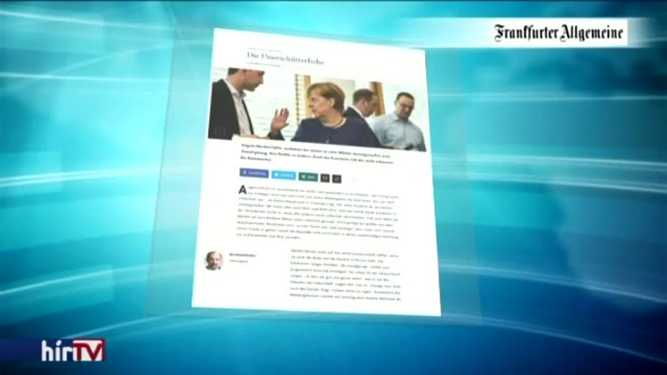 Benyújtották a számlát Merkelnek hétvégén