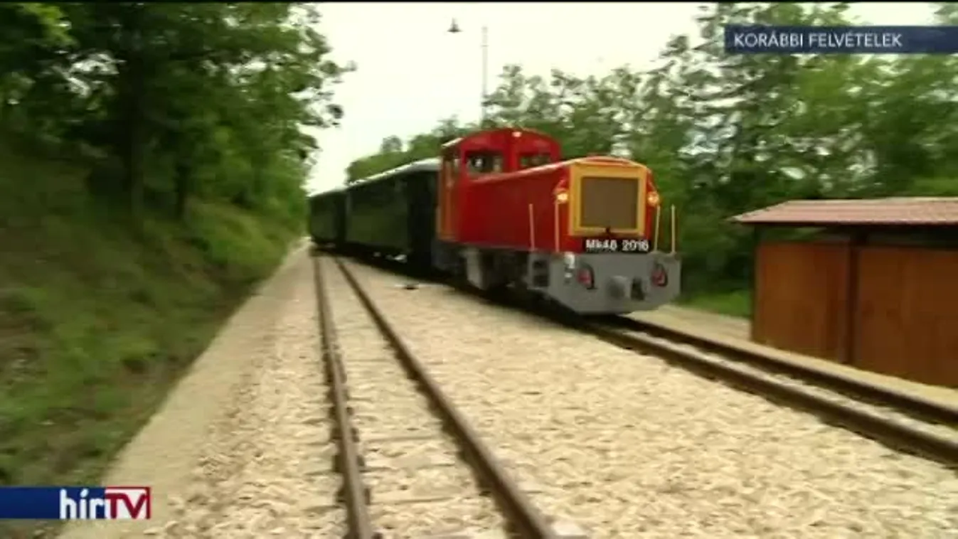 Ma ellenőrzik a felcsúti kisvasutat