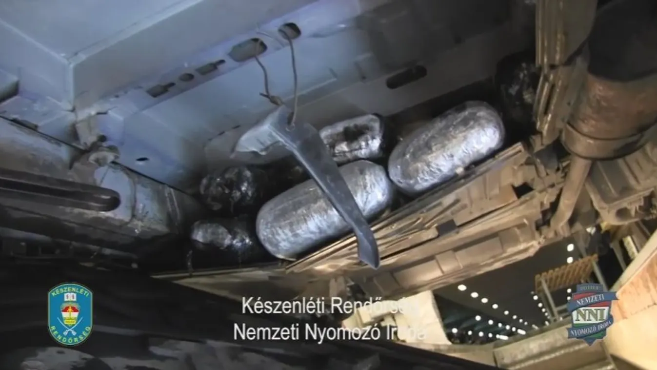 Negyven kiló füvet találtak Röszkénél