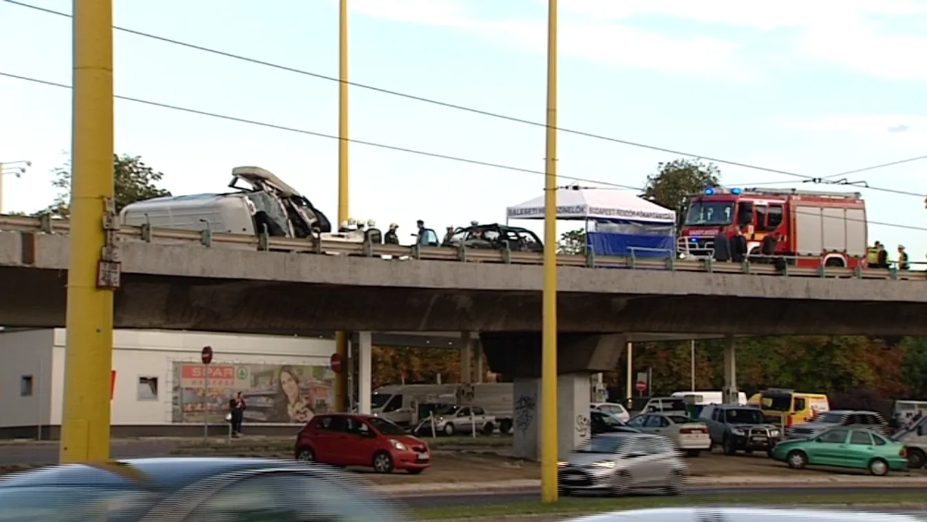 Tömegbaleset a BAH-nál: 4 milliós óvadékot szabtak ki a sofőrre