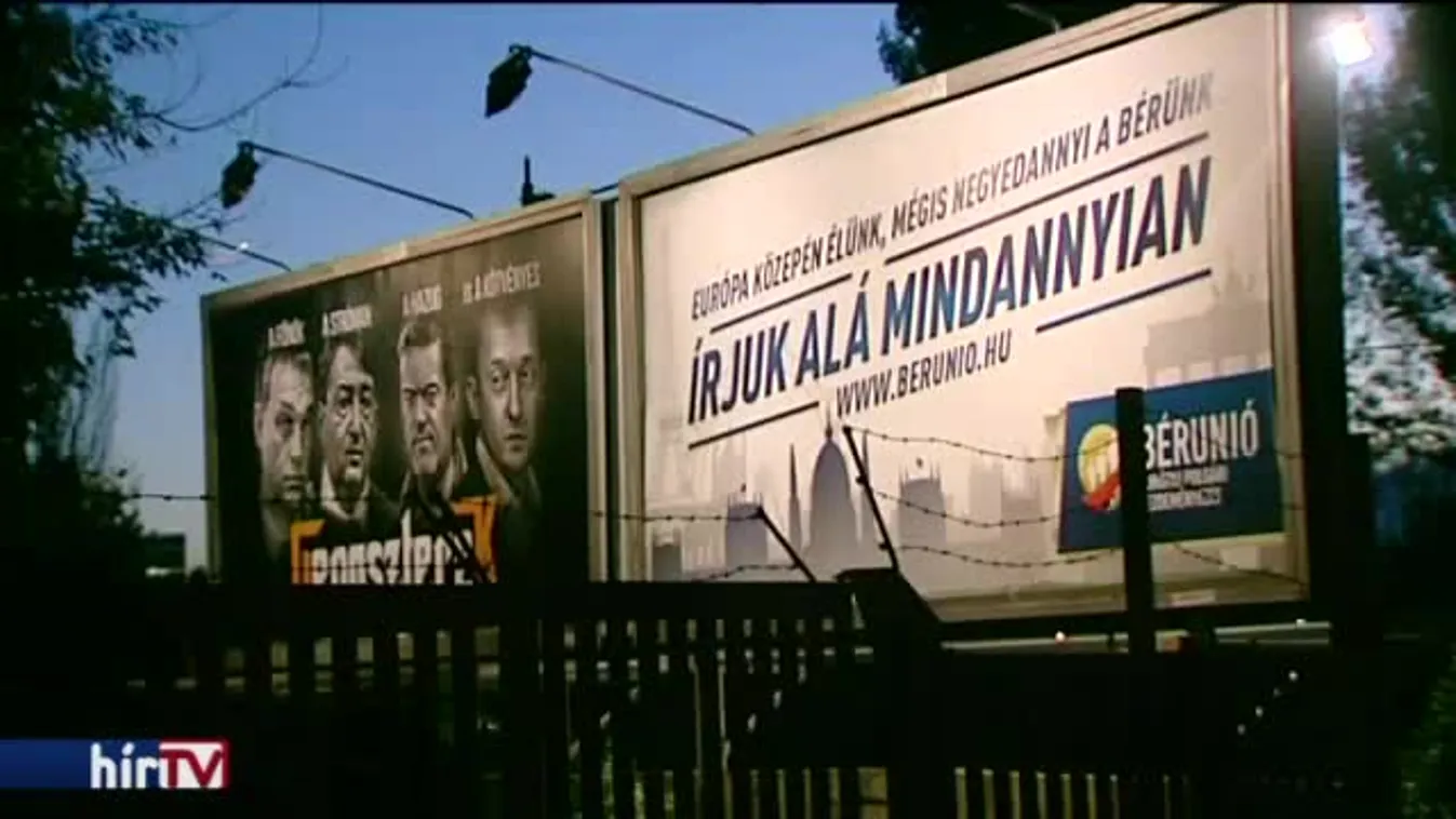 A főnök szerepében: Orbán Viktor, a strómanéban Mészáros Lőrinc