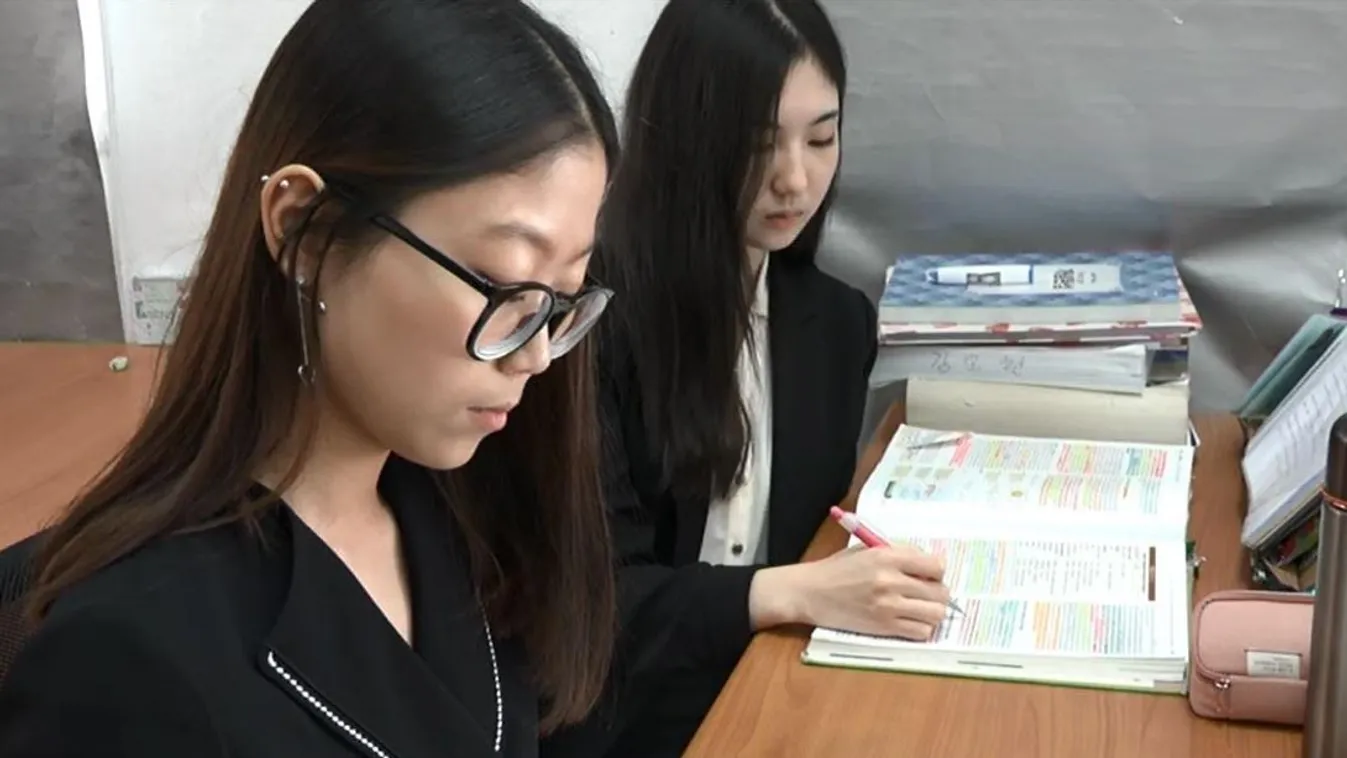 Vizsgadrukk és felvételi Dél-Koreában