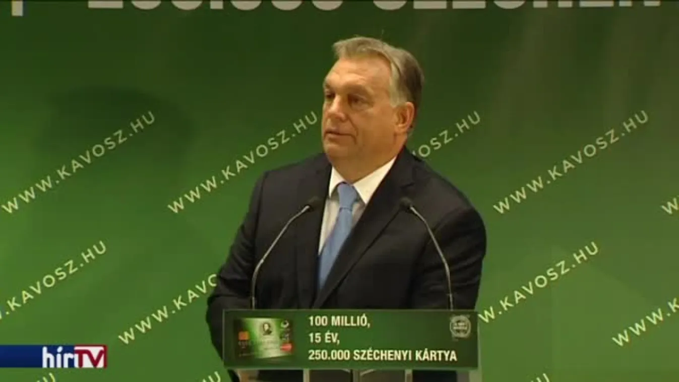 Orbán Viktor: A gazdasági növekedés nem külső tényezőknek tudható be