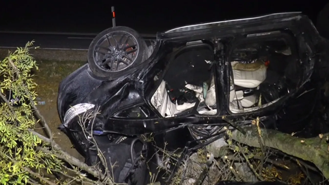 Négyes karambol a 47-esen