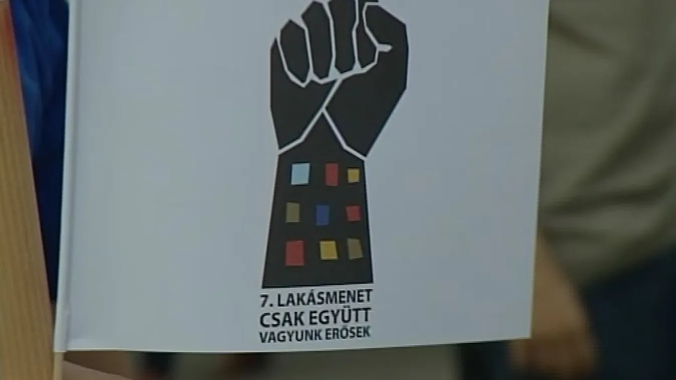 Tüntettek a lakhatás helyzete miatt a fővárosban