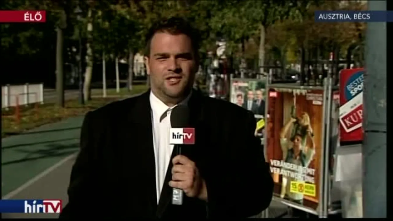 Élő bejelentkezés Bécsből 15 óra