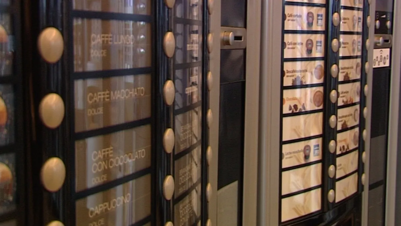 Késik az ital- és ételautomaták bekötése