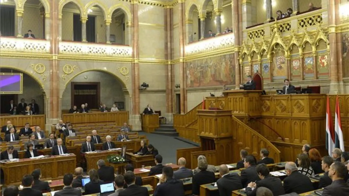 Négynapos ülésbe kezd ma az Országgyűlés