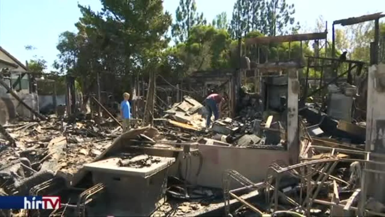 Katasztrófa sújtotta területté nyilvánították Kaliforniát