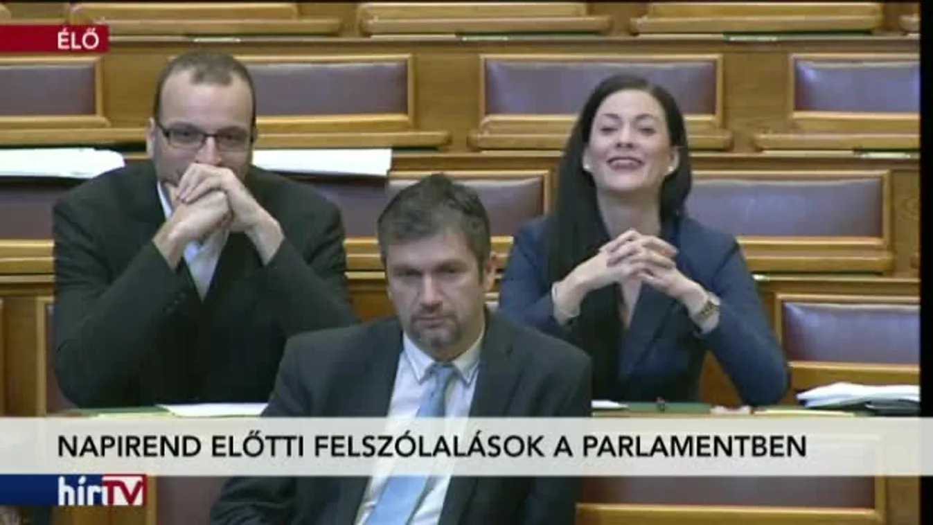 Napirend előtti felszólalások - 2017.10.24.