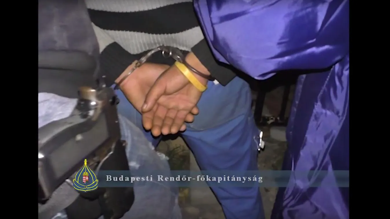 Rablóbandát kaptak el Budapesten