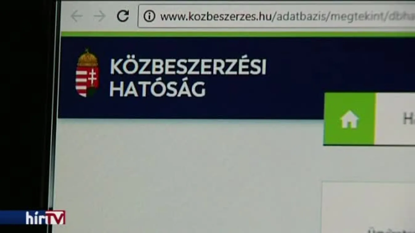 Hárítanak a gyanús közbeszerzések ügyében