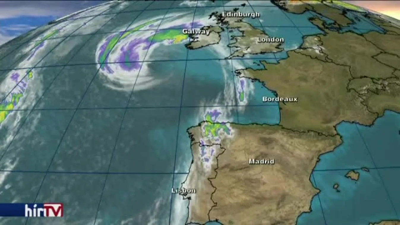 Brutális vihar éri el délután Európát