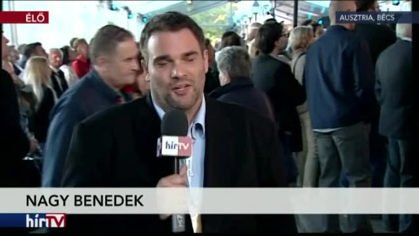 Élő bejelentkezés Bécsből 17 óra