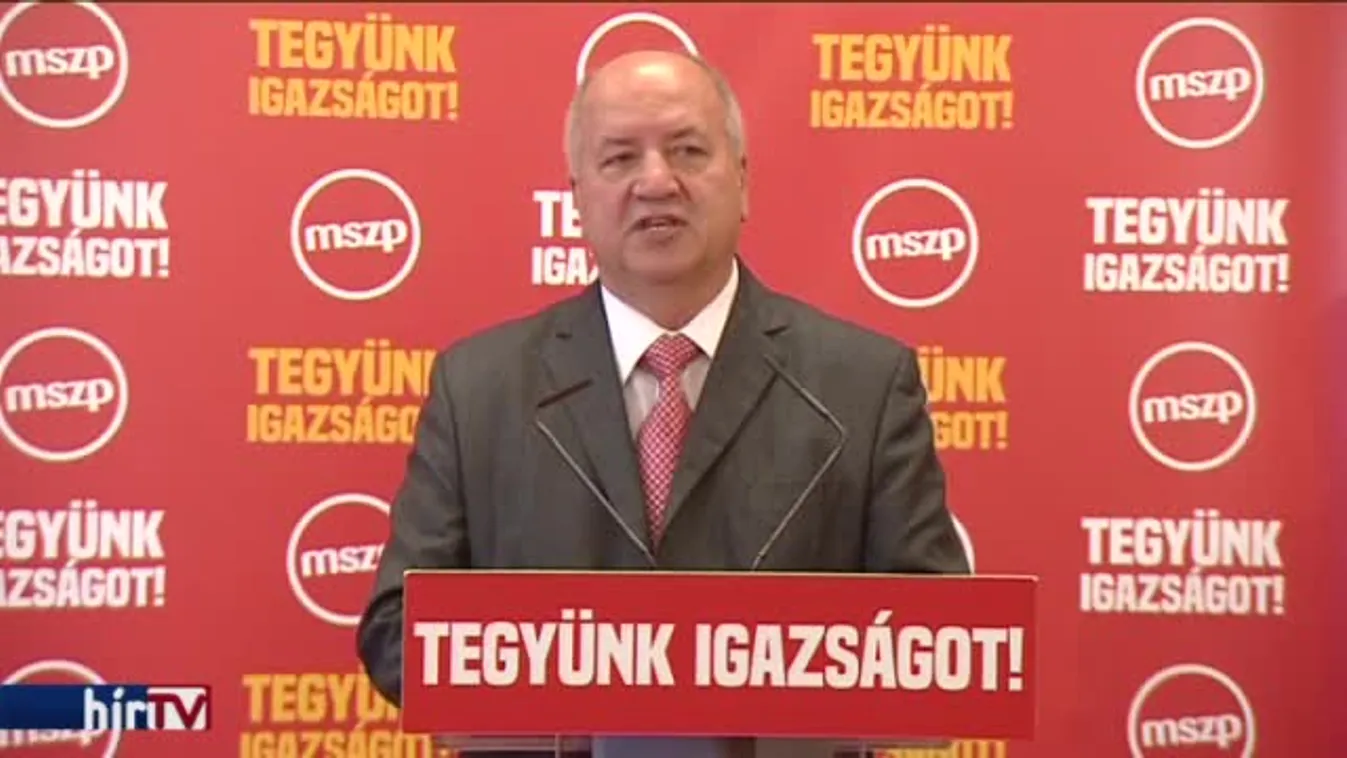 Az MSZP 13. havi nyugdíjat ígér