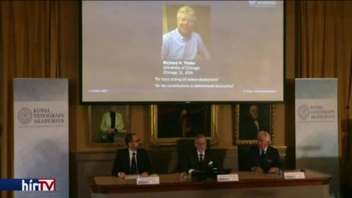 Viselkedési közgazdászé a Nobel-díj