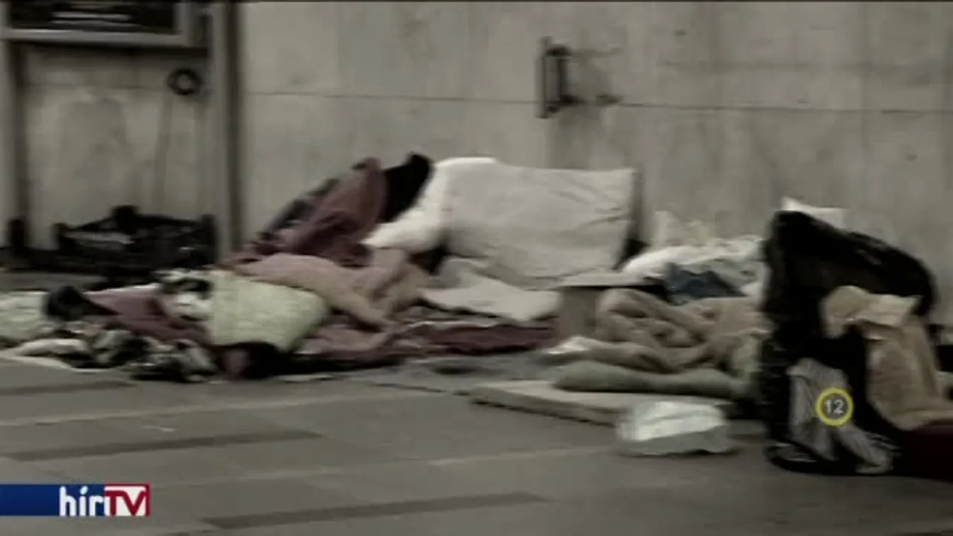 Riasztás - Hajléktalanok