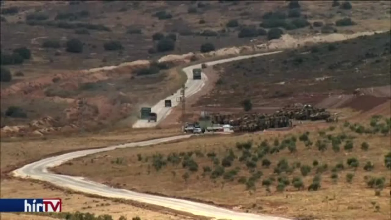 Bevonultak a törökök Szíriába