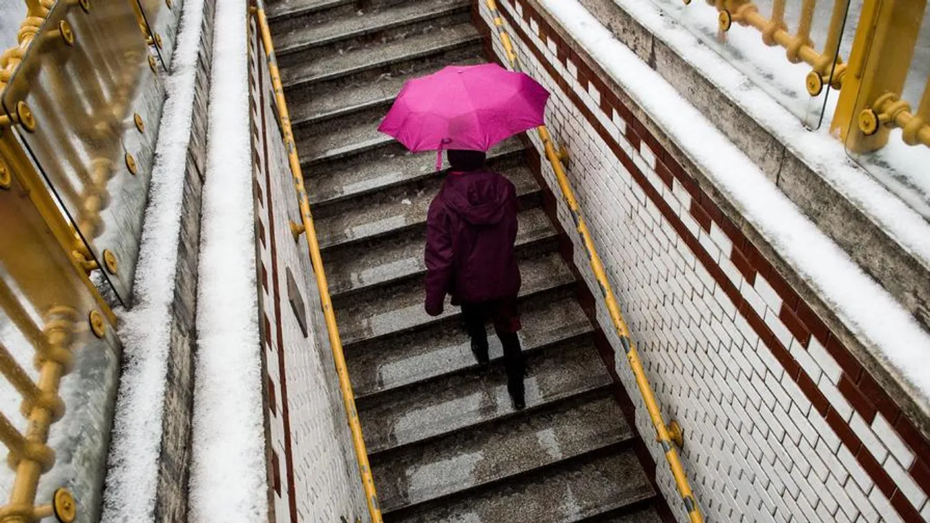 Hat megyében figyelmeztet havazásra a meteorológia