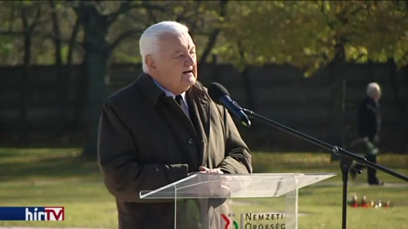 Boross Péter megemlékezik '56 hőseiről