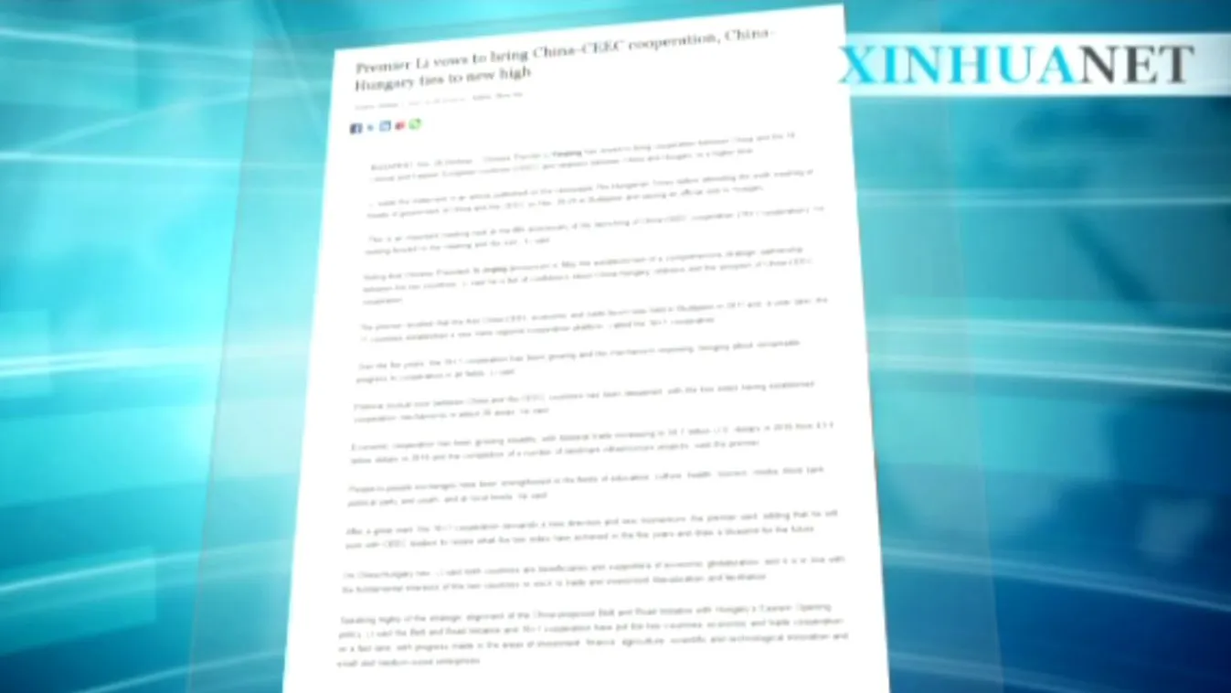 Megjárta a világsajtót a kínai látogatás híre