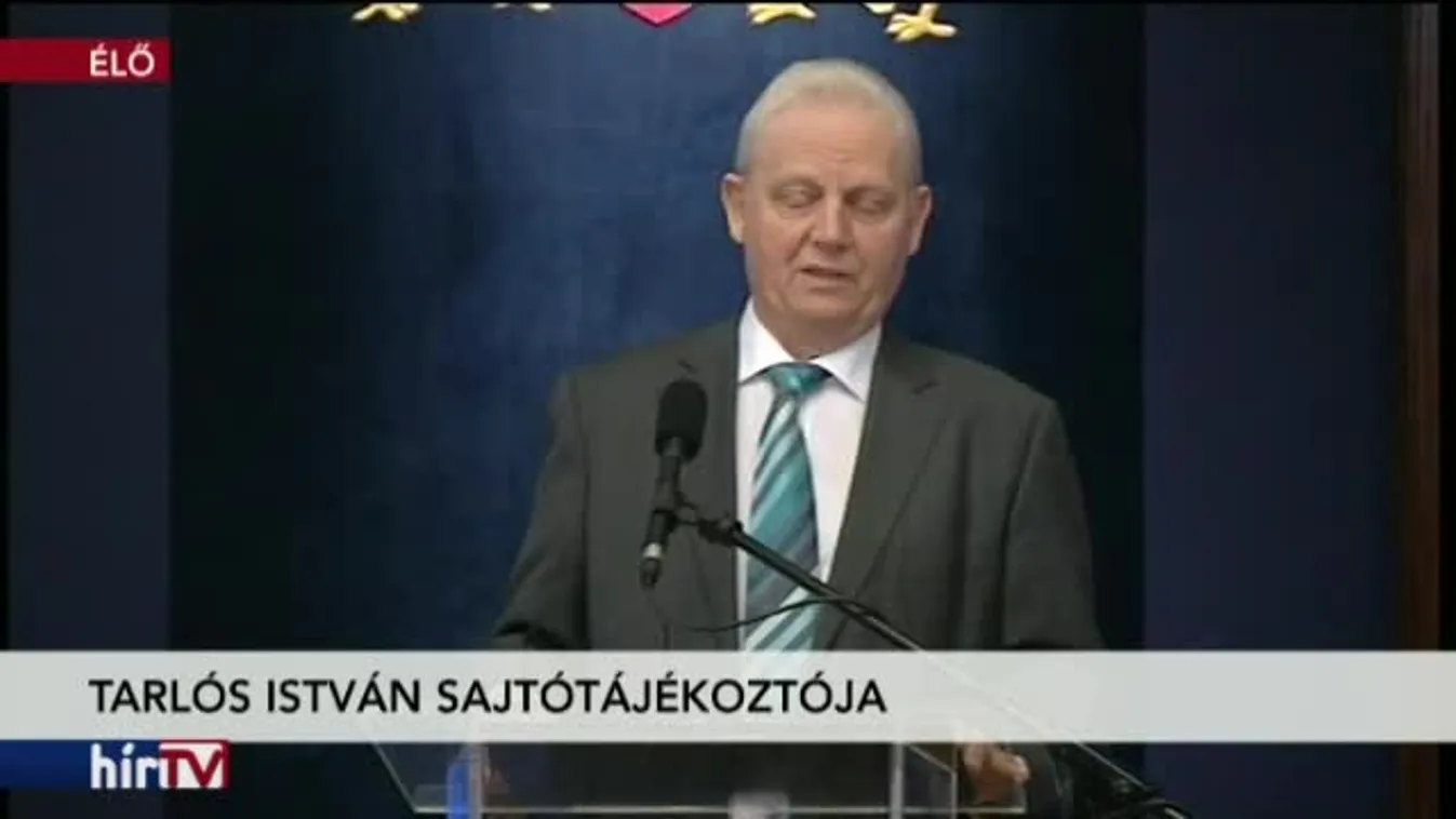 Tarlós István sajtótájékoztatója - 2017.11.02.