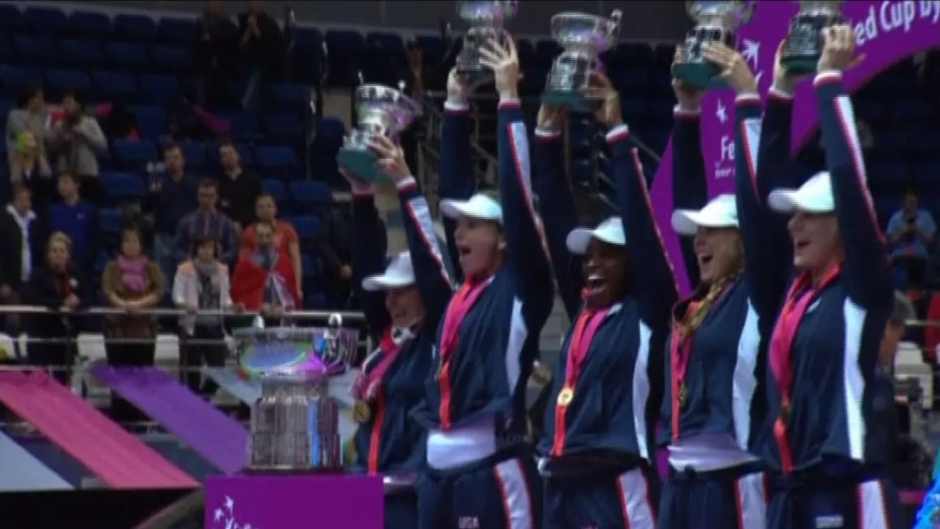Az amerikai női válogatott nyerte a Fed-kupát