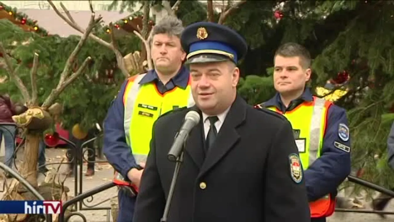 A rendőrség fokozottan felügyeli a karácsonyi vásárokat és a bevásárlóközpontokat