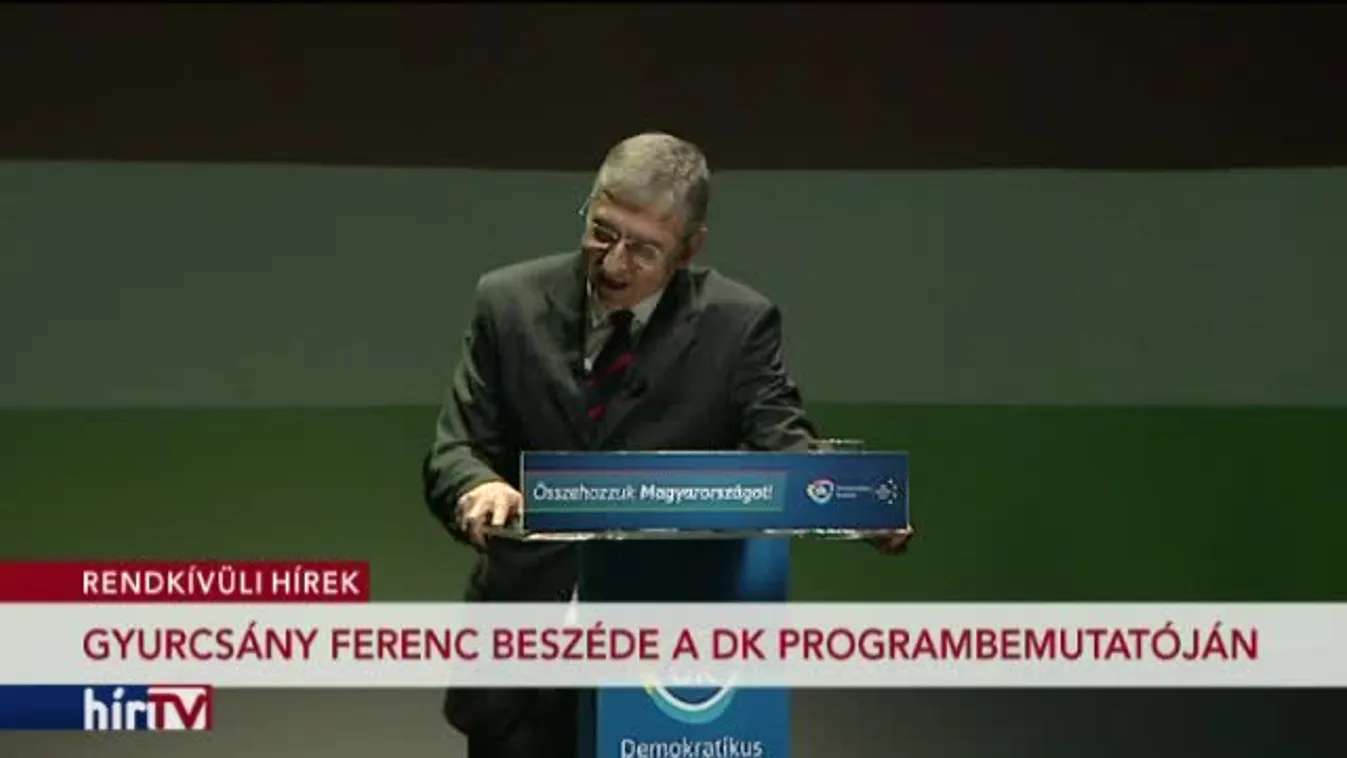 Gyurcsány Ferenc beszéde a DK programnyitójában