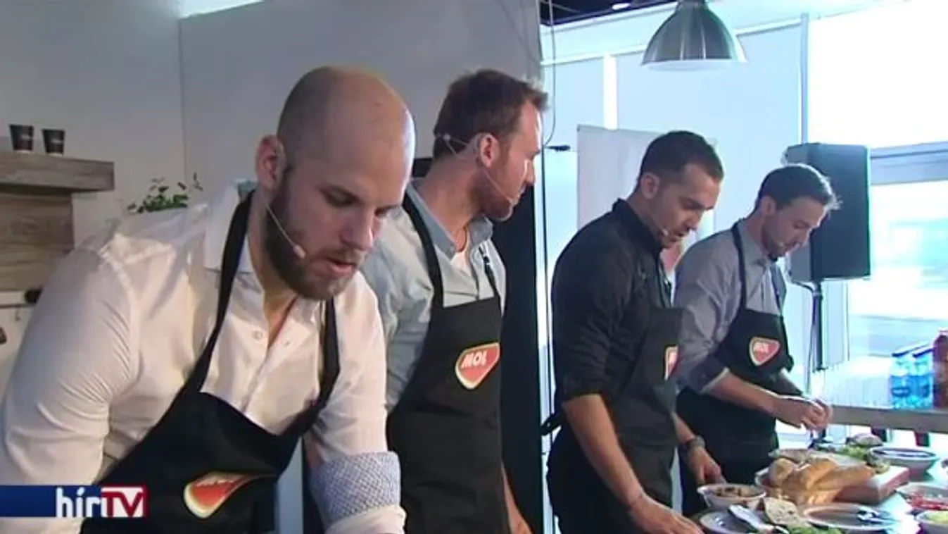 Kötényt öltöttek az élsportolók