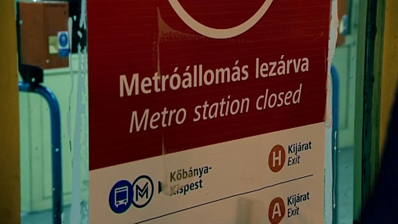 Szombaton bezárt a 3-as metró
