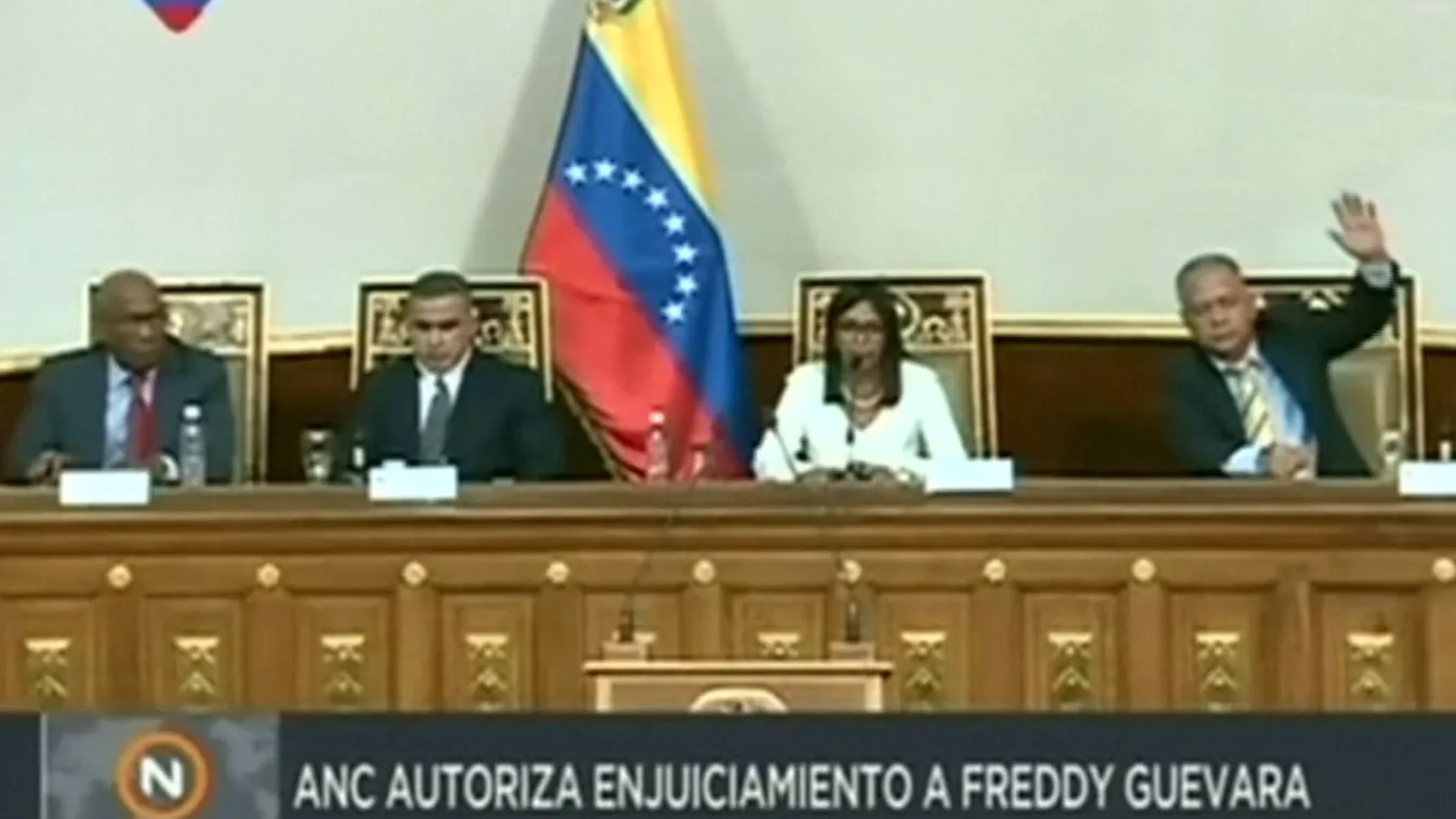 Eljárás indulhat a venezuelai parlament alelnöke ellen