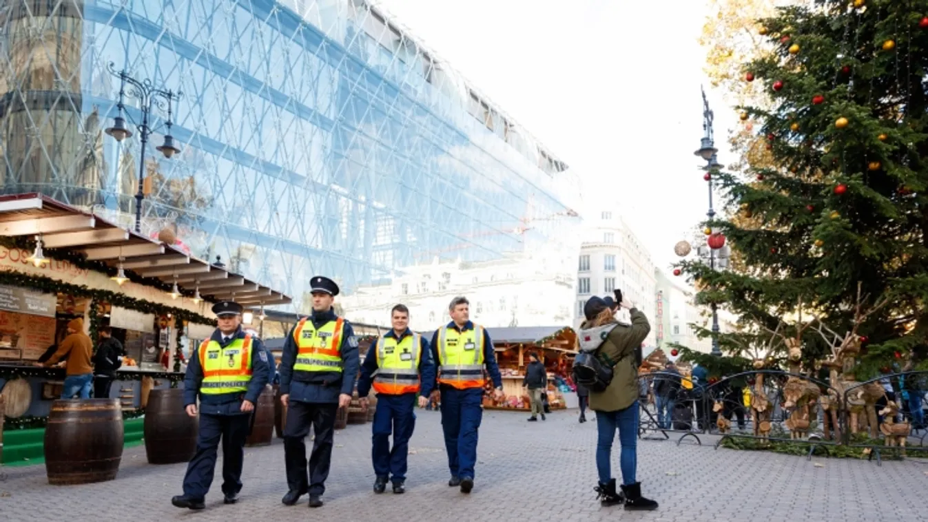 Fokozott rendőri jelenlét advent idején