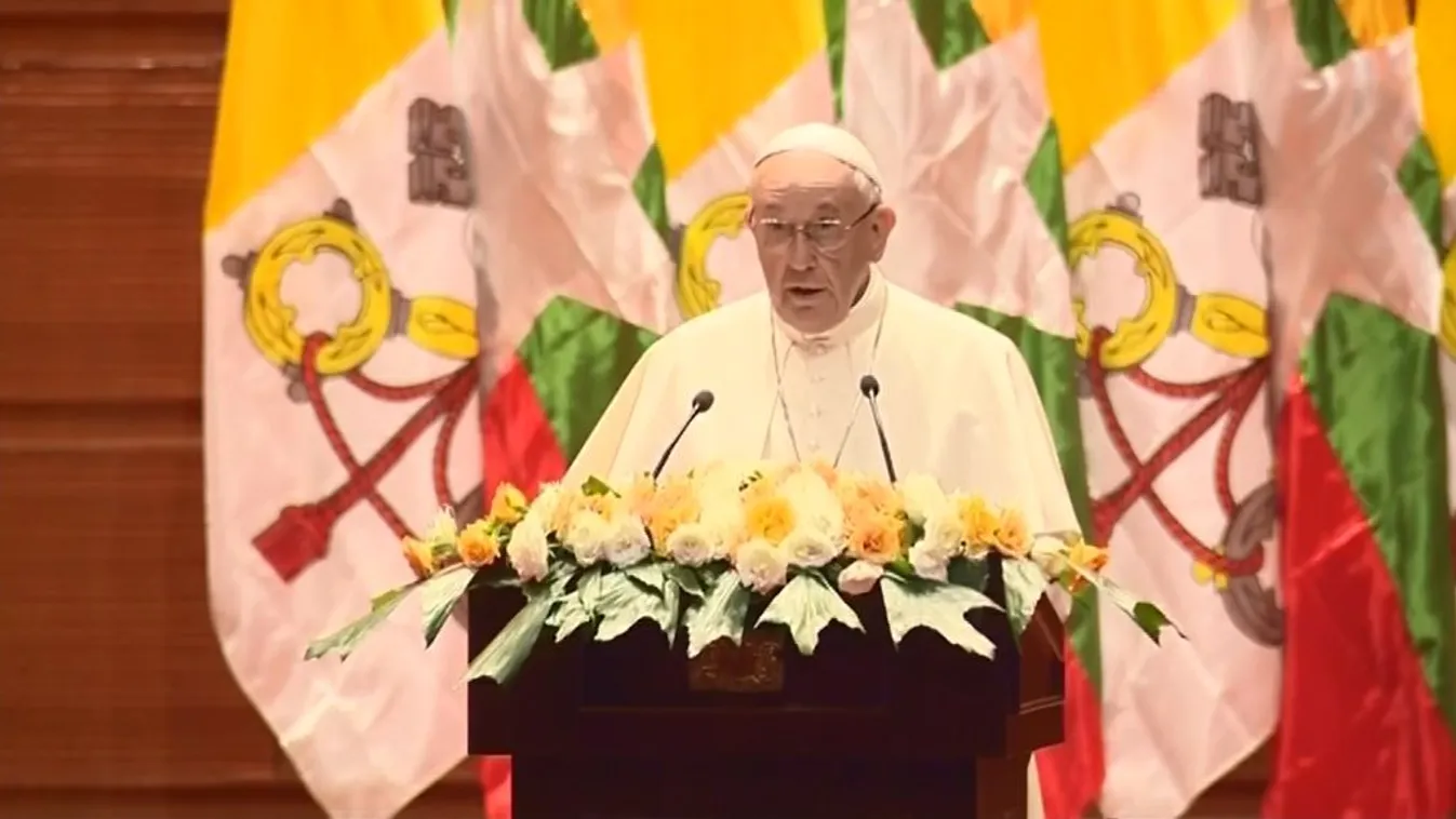 Visszafogta magát a pápa, nem említette a rohingjákat