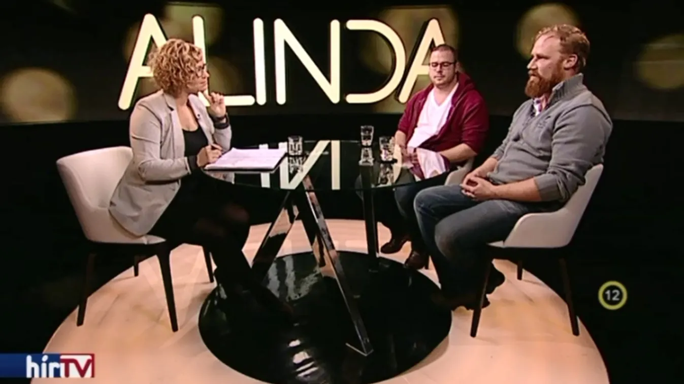 Alinda vendégei: Zrinyi Gál Vince és Verhás Máté