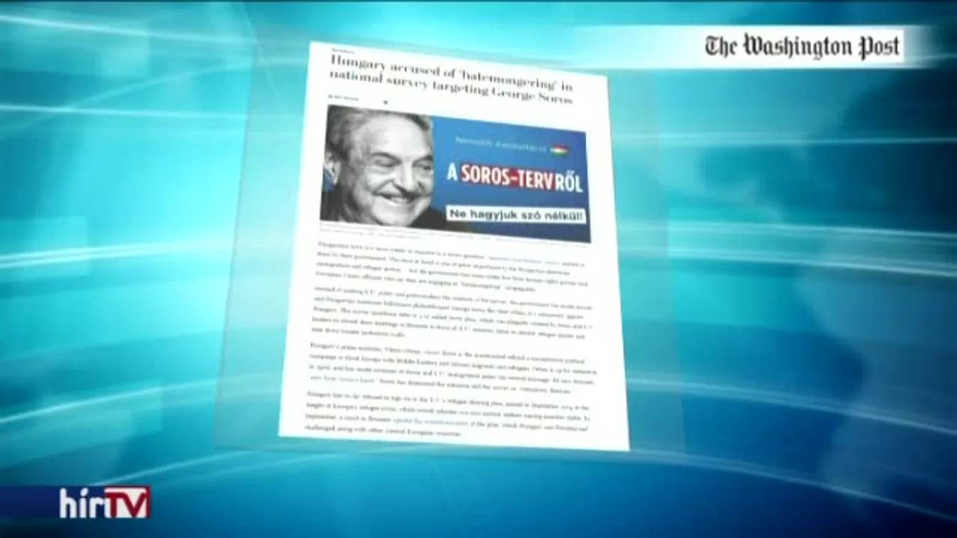 Komoly kritikát kaptak Orbánék a tengerentúlról