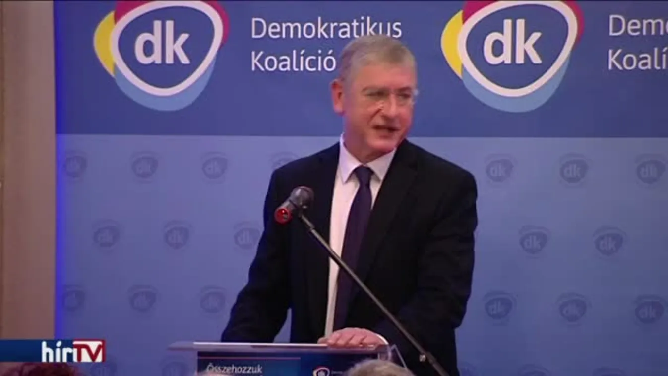 Gyurcsány Ferenc DK-elnök szerint a hatalom nem beszél a problémákról