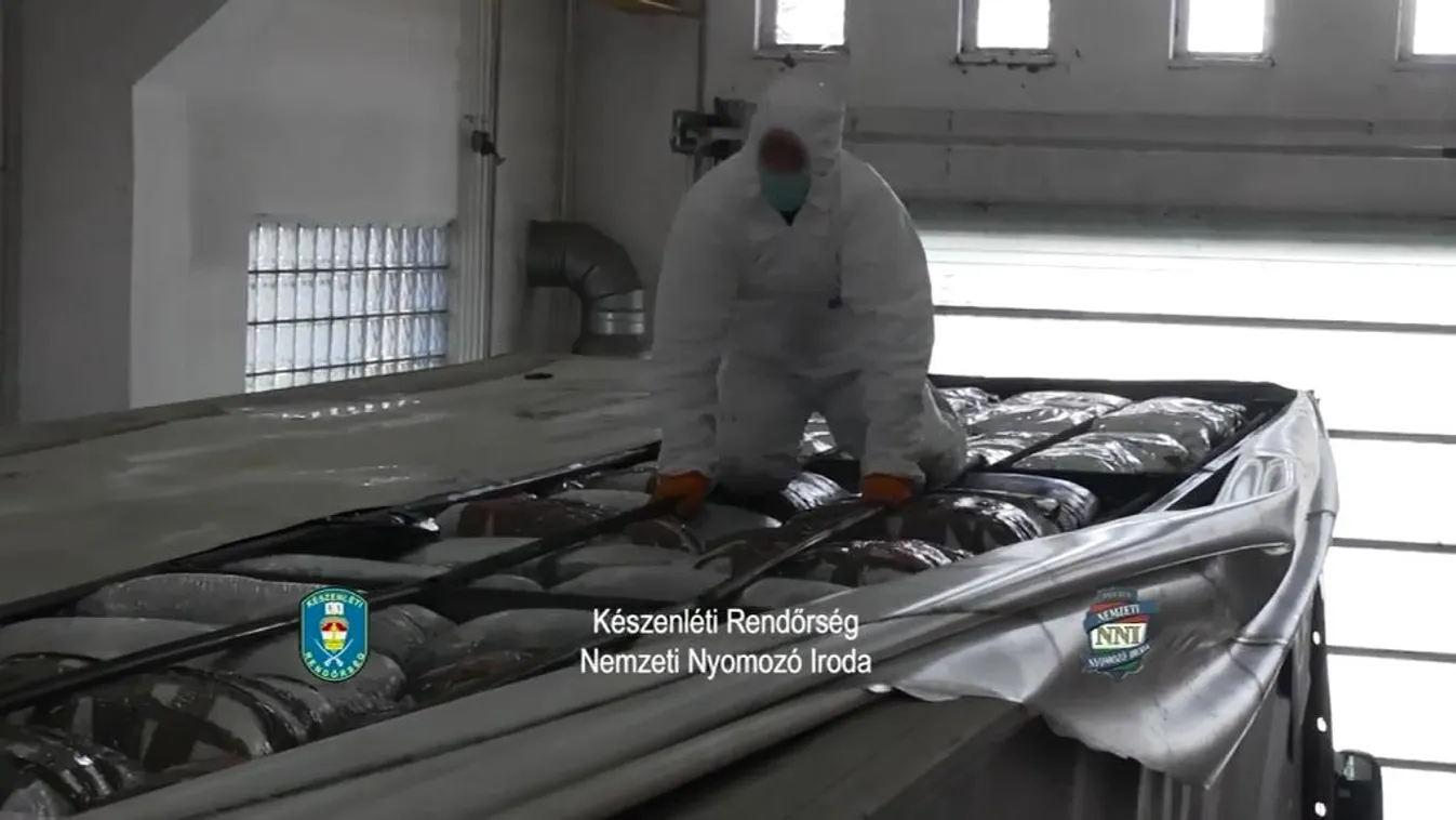 Rekordmennyiségű drogot fogtak