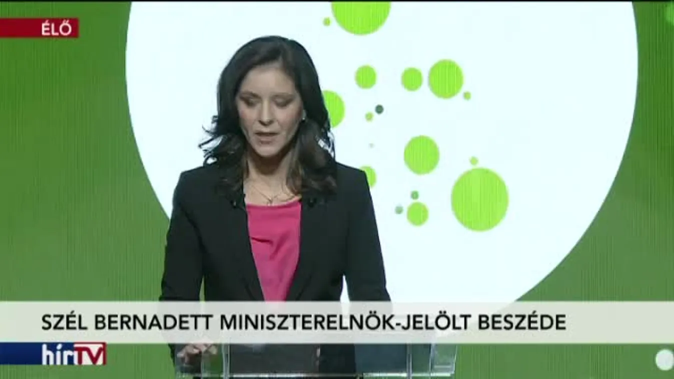 Szél Bernadett miniszterelnök-jelölt beszéde