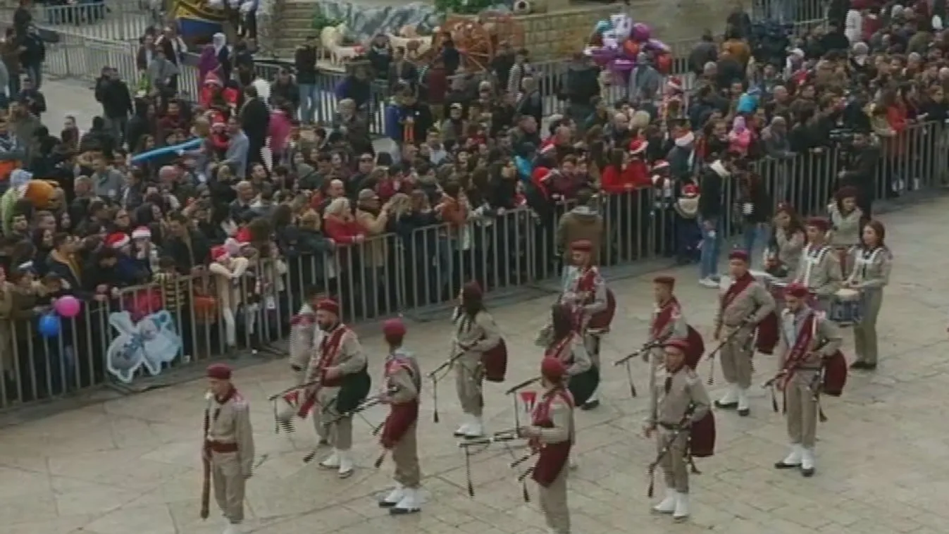 Feszült a hangulat Betlehemben