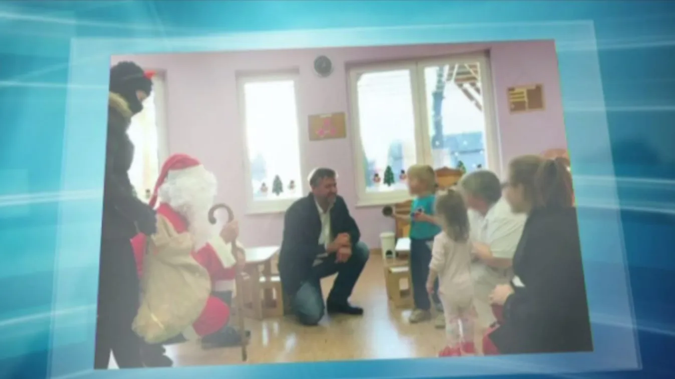 Fideszes politikust hozott a Mikulás a tótkomlósi óvodásoknak