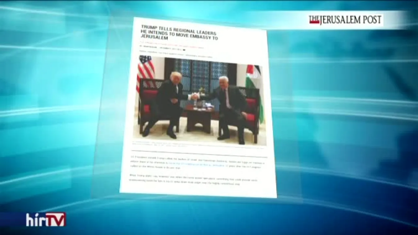 Trump bejelentése szabad utat adhat a zsidó állam létrehozására