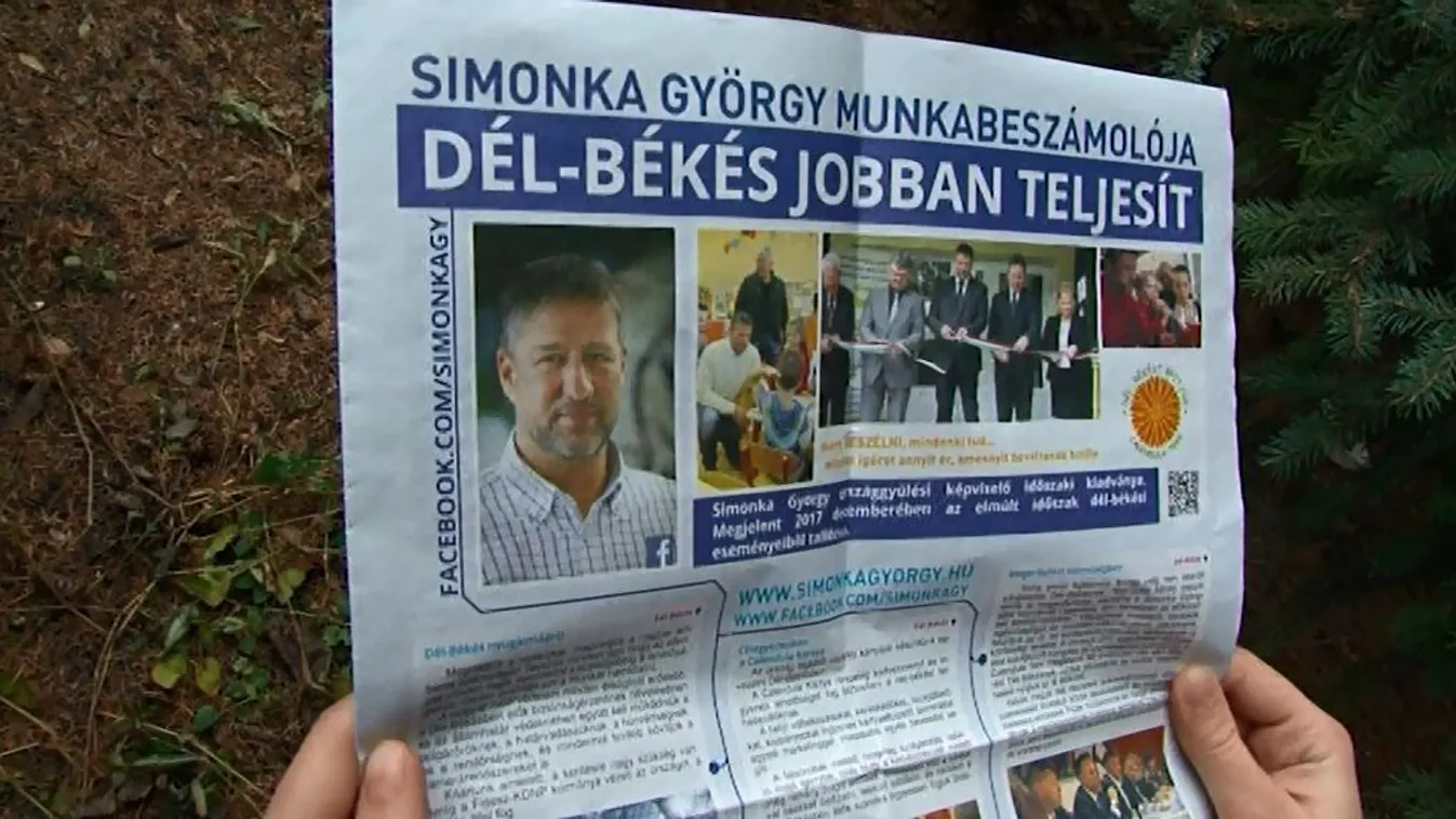 Munkabeszámolóba bújtatva fényezi magát a fideszes képviselő