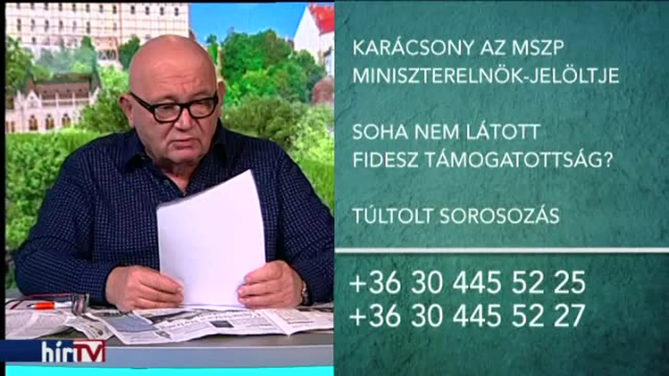Tantusz – Karácsony az MSZP miniszterelnök-jelöltje (2)