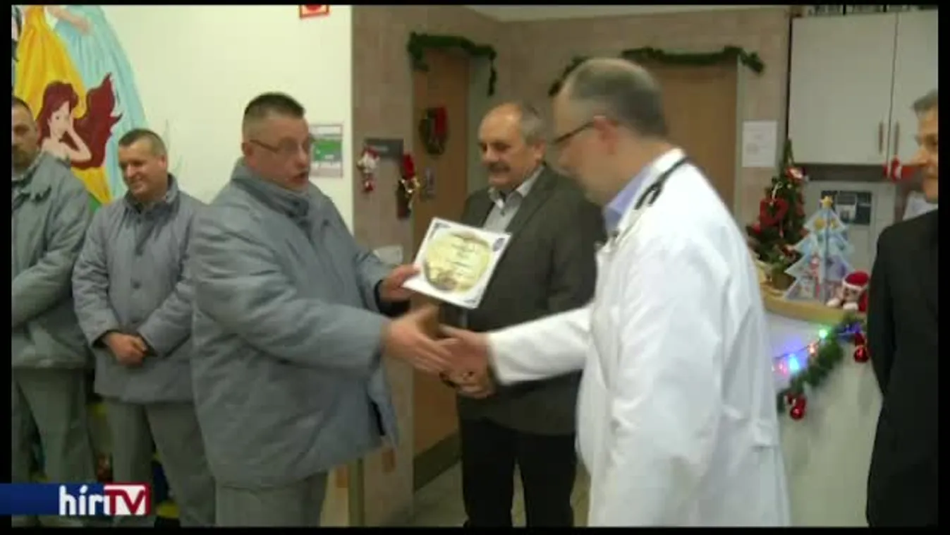 Rabok adományoztak Balassagyarmaton