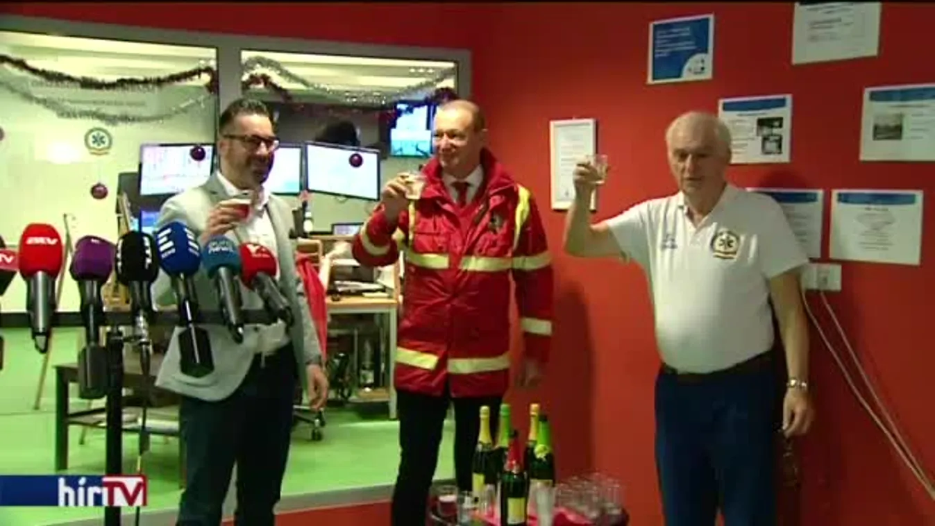 Fokozottan készülnek a mentők és a rendőrök a szilveszterre