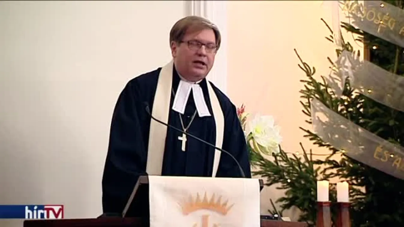 Fabiny Tamás, a Magyarországi Evangélikus Egyház elnök-püspökének karácsonyi igehirdetése